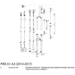 Rockshox DebonAir Pike A1-A2/2014-2017 160mm-29"