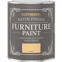 Rust-Oleum Satin Furniture Paint Mustard 750Ml 0.75L