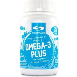 Healthwell Omega-3 Plus 120 Kapselia