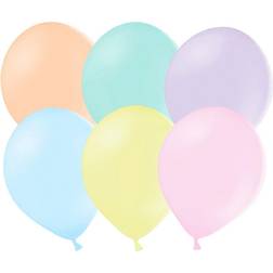 PartyDeco Latexballonger Pastell Mix 50-pack