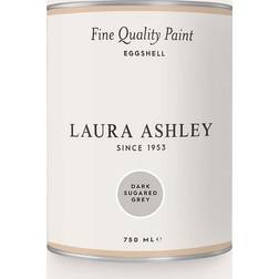 Laura Ashley Eggshell Paint Dark Sugared Grey 0.75L