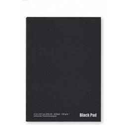 Tegneblok Sort Black Pad A4