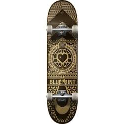 Blueprint Home Heart 8.125" Complete black/gold Uni