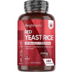 WeightWorld Red Yeast Rice 250mg 180 pcs