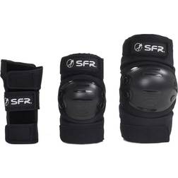 SFR Skate Protection 3-pack Black M