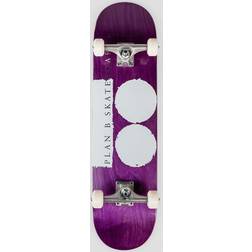 Plan B Rough Original 8.0" Skateboard Completo purple