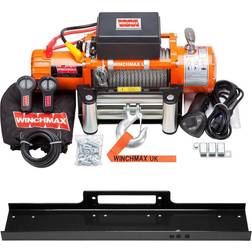 Winchmax 13,500lb Original Orange 24v Plate