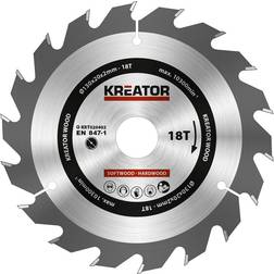 Kreator Rundsavsklinge 130 mm 18 HM tænder