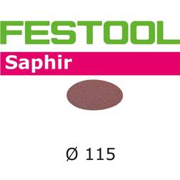 Festool StickFix-slibepapir Ø 115 mm Saphir K50