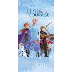 Disney Frozen beach towel 70 x 140 cm cotton blue