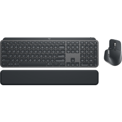 Logitech MX Keys Combo For Business Gen 2 Tastiera Mouse Incluso RF Senza Fili + Bluetooth QWERTY US International Grafite