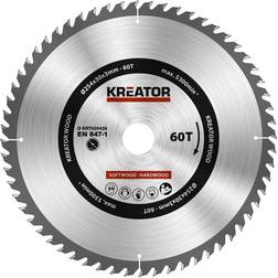 Kreator Rundsavsklinge 254 mm 60 HM tænder