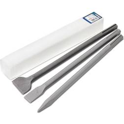 Solar Plus Mejselsæt SDS-max 400 mm. Savtandet stemmejern