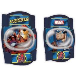 Marvel PROTEZIONI PER GINOCCHIA E GOMITI AVENGERS Seven blu blu blu