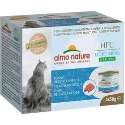 Almo Nature HFC Natural Light Meal Tonno Atlantico Multipack - 4Xda 50 Gr