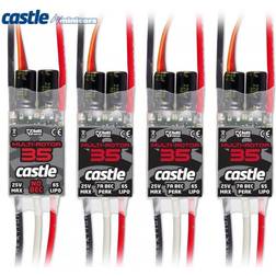 Minicars Castle Creations QuadPack 35 Multi Rotor 35A ESC s (4) Castle Creations