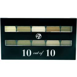 W7 10 Out Of 10 Eye Shadow Palette