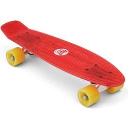 Outsiders ET Toys Transparent Retro Skateboard Red
