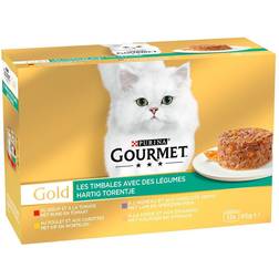 Gourmet Gold Tortini 24 x 85 g Mix con Verdura