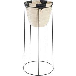 Dkd Home Decor Kruka Naturell Svart Metall Kolonial