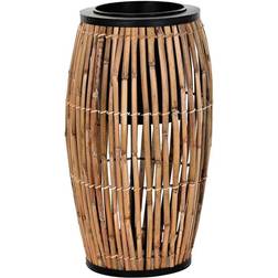 Dkd Home Decor Planter Natural Black Metal Rattan 31