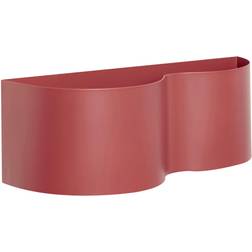 Hübsch Metal Plantekasse Bordeaux/40x16x14 CM Krukke