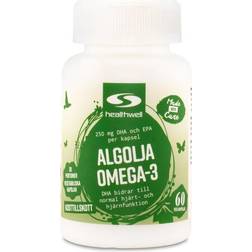 Healthwell Algolja Omega-3, 60 kaps