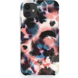 A good company iPhone 11 Miljøvenligt Cover, Blue Pink Black Abstract