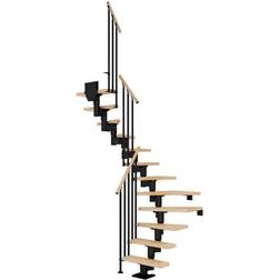 Dolle Dublin Halvsvingstrappe Classic III 296-360 cm