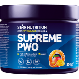 Star Nutrition Supreme PWO 250 g, Variationer Tropical