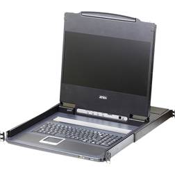 Aten CL6700MW-ATA-2XK06SG KVM-switchar Rackmontering Svart