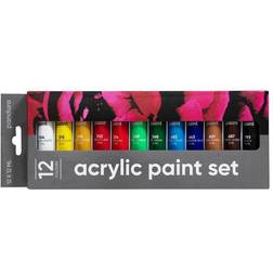 Panduro Hobby Akrylfärg nybörjare 12x12 ml