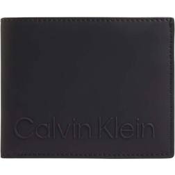 Calvin Klein Recycled Faux Leather Cardholder - BLACK - One