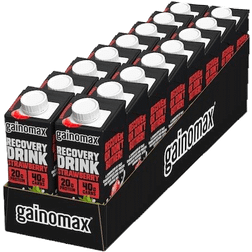 Gainomax Recovery Drink, Strawberry, 16-pack