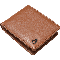 Nixon Pass Vegan Leather Wallet Male - Brown