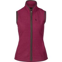 Seeland Woodcock Fleece Waistcoat Women - Burgundy