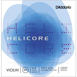 D'Addario H310 4/4L Jeu de cordes violon Helicore, manche 4/4, Light