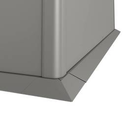 Biohort Socklar 1,5x1 metallic kvarts-grå Plantejord