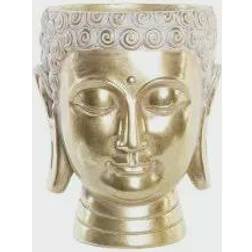 Dkd Home Decor "Kruka Gyllene Buddha Harts 17,5