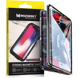 Wozinsky Full Magnetic Skal Galaxy A72 Svart Transparent