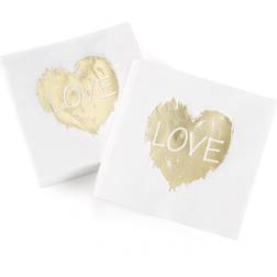 Hortense B. Hewitt 21552 Brush of Love Napkins Pack of 50