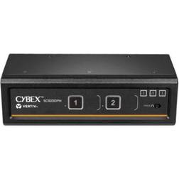 Liebert Vertiv Cybex SC900 Secure KVM Dual Head 2 Port Universal DisplayPort NIAP version 4.0 certifierad (SC920DPH-400)