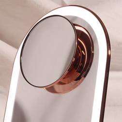 Fancii Lara Magnetic 10X Rose Gold Attachment Mirror