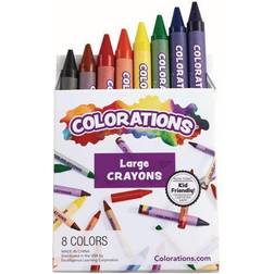 Colorations Large Crayons Set of 8