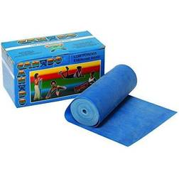 Cando Low Powder Exercise Band, Blue, 6 Yard Roll, 1 Roll/Box