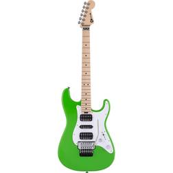 Charvel Pro-Mod So-Cal Style 1 HSH Electric Guitar, Maple, Slime Green