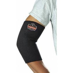 Ergodyne Elbow Sleeve,Pull-Over,M,Black Black