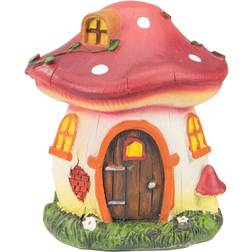 Northlight Seasonal Mushroom House Outdoor Garden Statue