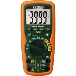 Extech EX503 Heavy Duty Industrial MultiMeter, Orange/Green