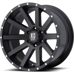 XD Wheels Heist Satin Black 20x10 5x127 ET24 CB78.30